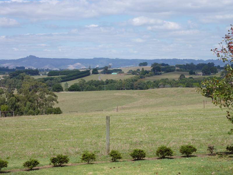 Warragul - Lardners Track: South-easterly view, Lardners Track near Lardner Rd
