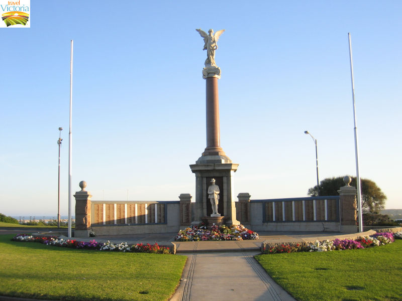 Warrnambool - War memorial at southern end of Liebig Street