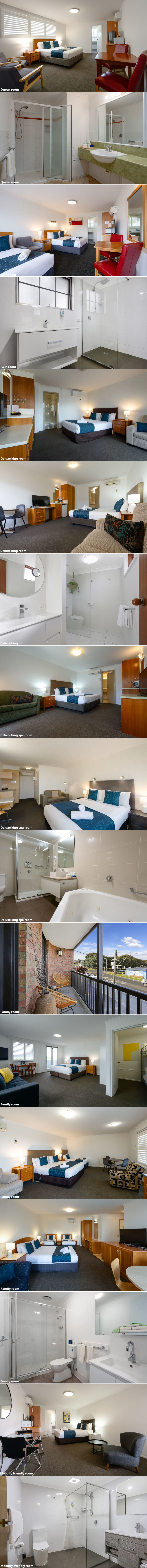 Waves Motel and Apartments - Motel rooms