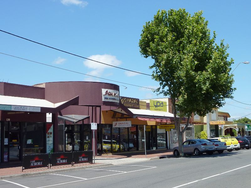 Werribee - Shops and commercial centre, Watton Street - Southern side of Watton St between Wedge St and Werribee St