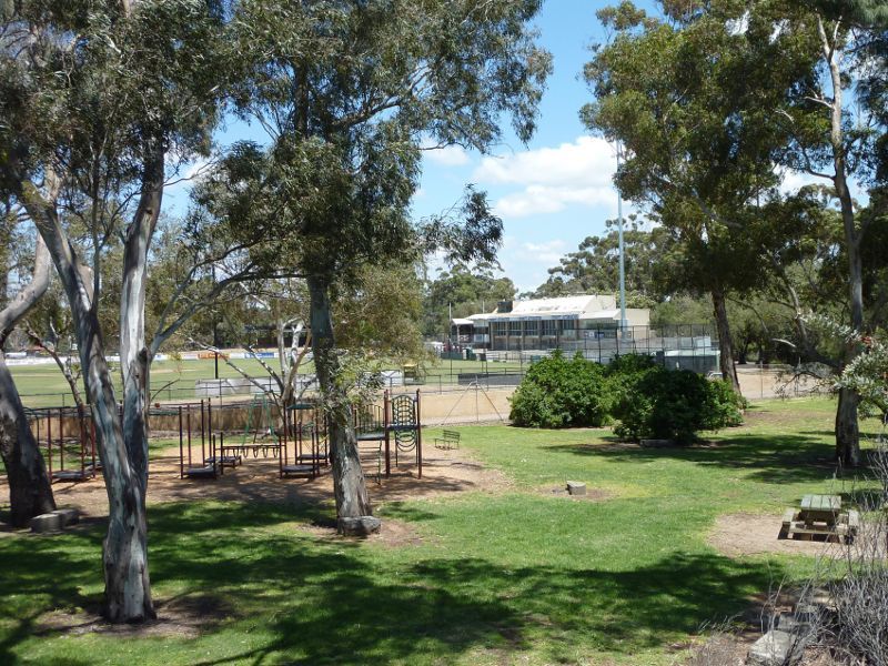Werribee - Chirnside Park, Watton Street - Playground and picnic area on eastern side of oval