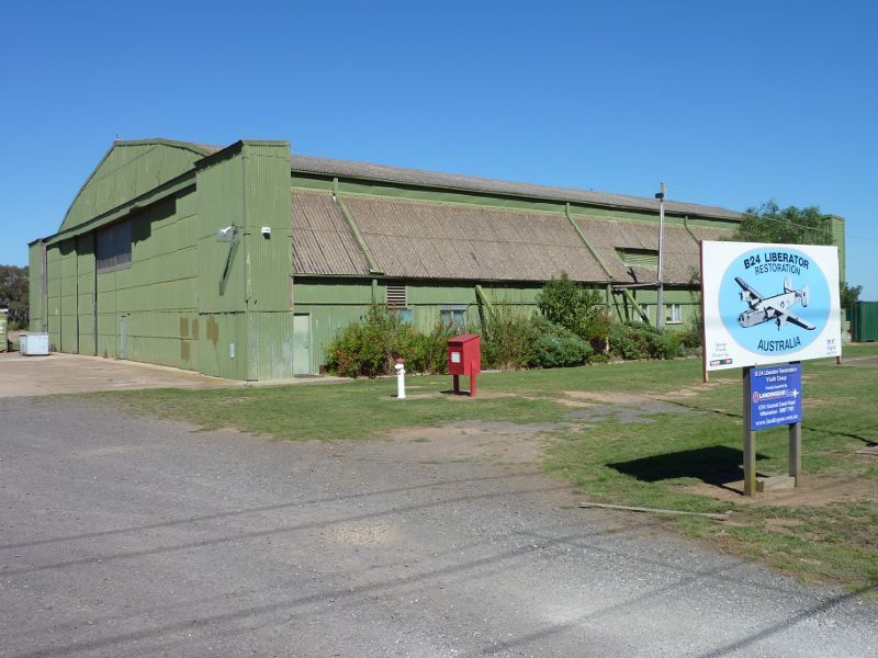 Werribee - Geelong Road, west side of Werribee - B24 Liberator Hangar, Geelong Rd south of Farm Rd