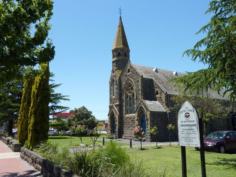 Werribee - Churches of Werribee - Crossroads Uniting Church, corner Synnot St and Duncans Rd