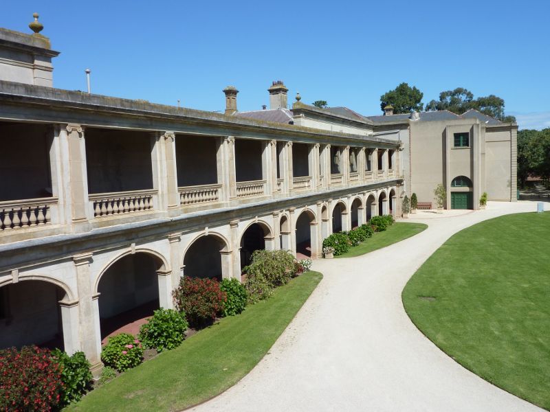 Werribee - Werribee Park and The Mansion, Werribee South - View from rear balcony of The Mansion