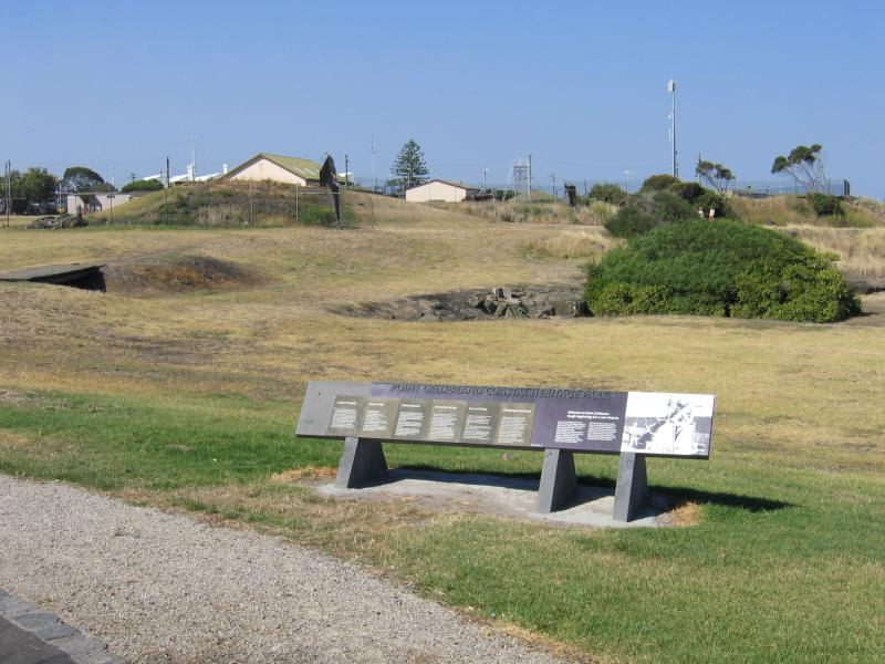 Williamstown - Point Gellibrand Coastal Heritage Park, Battery Road - Old Fort Gellibrand site, Battery Rd