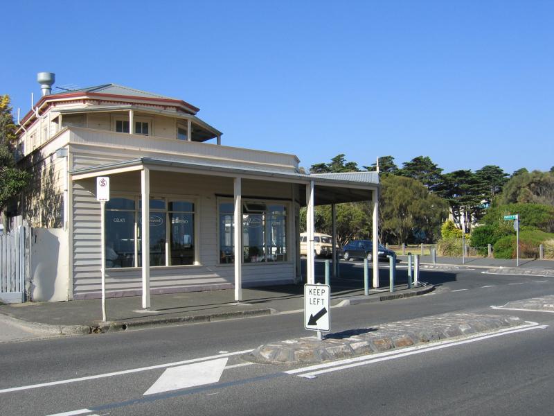 Williamstown - Williamstown Beach, Esplanade: Cafe, corner Esplanade and Forster St