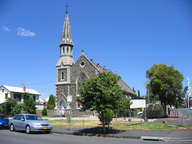 Williamstown - Around Williamstown: Uniting Church, Stevedore St