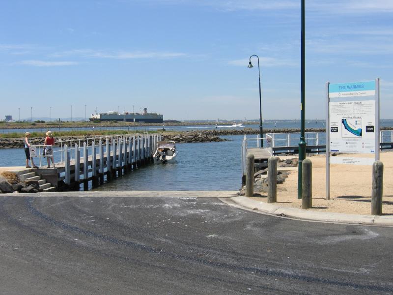 Williamstown - Greenwich Reserve, The Strand, Newport: Boat ramp