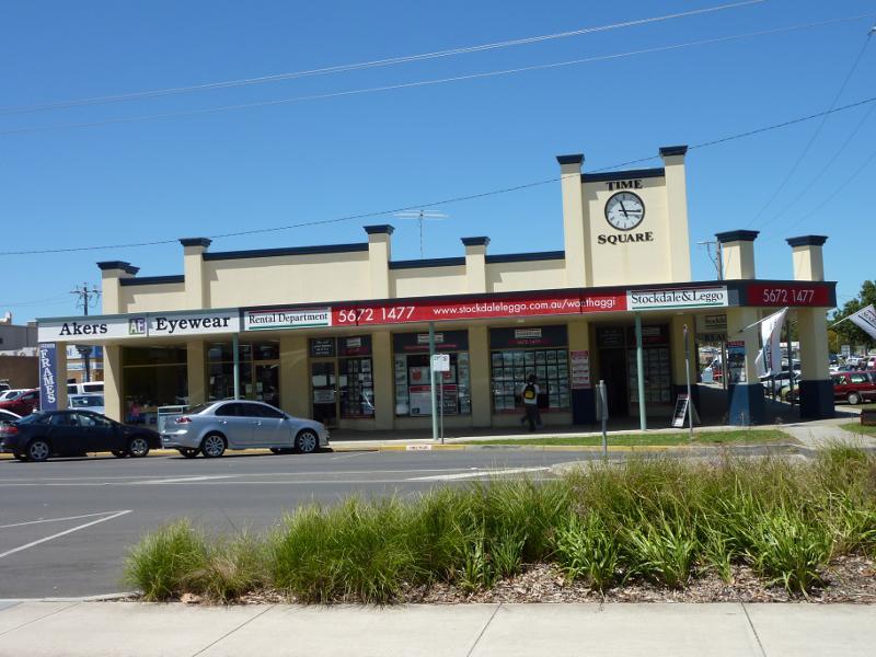 Wonthaggi - Shops and Commercial Centre, Graham Street, McBride Avenue, Murray Street - Time Square, corner Billson St and Murray St