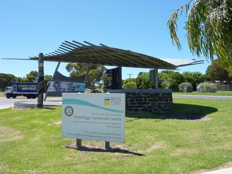 Wonthaggi - McKenzie Street: Wonthaggi Centennial Centre, corner McKenzie St and Bent St
