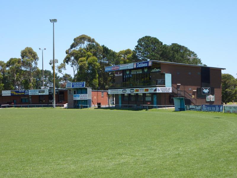 Wonthaggi - Recreation Reserve, Korumburra Road: Pavillion at No.1 oval