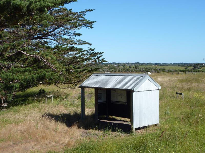 Wonthaggi - State Coal Mine Historic Reserve, No. 20 Shaft, Bass Highway: Information shelter