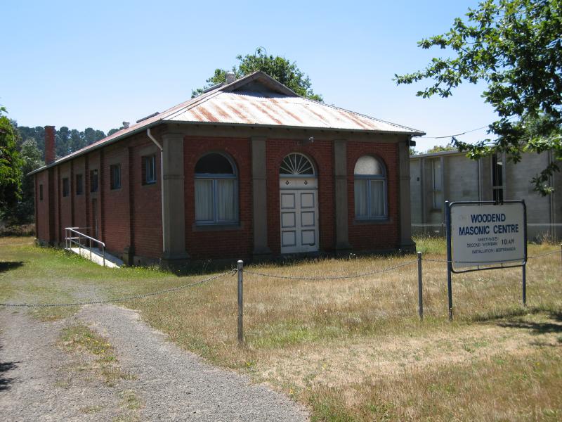 Woodend - Around Woodend: Masonic Hall, Forest St