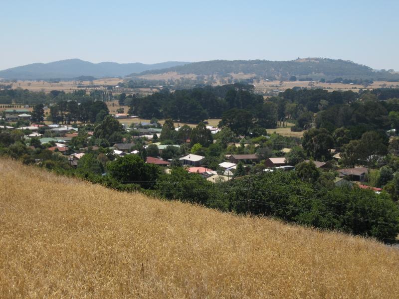 Woodend - Golf Course, Davy Street: View north