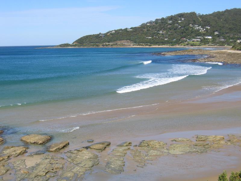 Wye River - Separation Creek: South-westerly view towards Wye River and Point Sturt