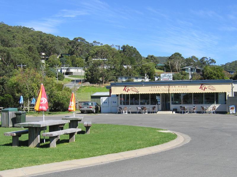 Wye River - Town of Kennett River - Cafe KR, corner Great Ocean Rd and Grey River Rd