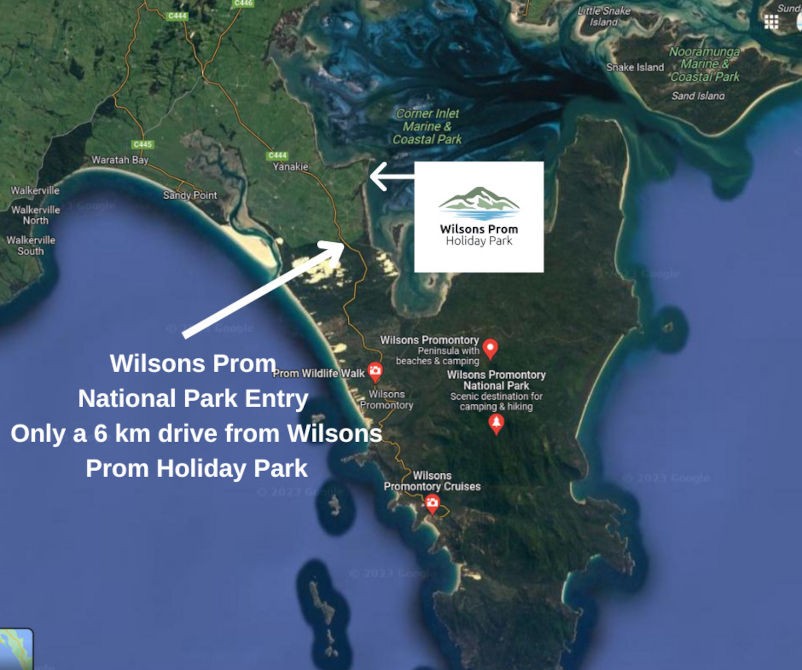 BIG4 Wilsons Prom Holiday Park - Location