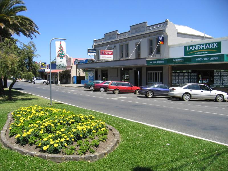 Yarram - Shops, Commercial Road: Commercial Hotel, Commercial Rd between Yarram St and Bland St