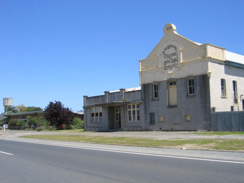 Yarram - Around Yarram: Creamery & Butter Factory, South Gippsland Hwy north of Carpenter St