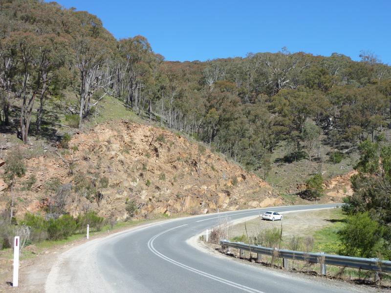 Yea - Ghin Ghin Road north of Goulburn River: View south along Ghin Ghin Rd, 8 km from Goulburn River